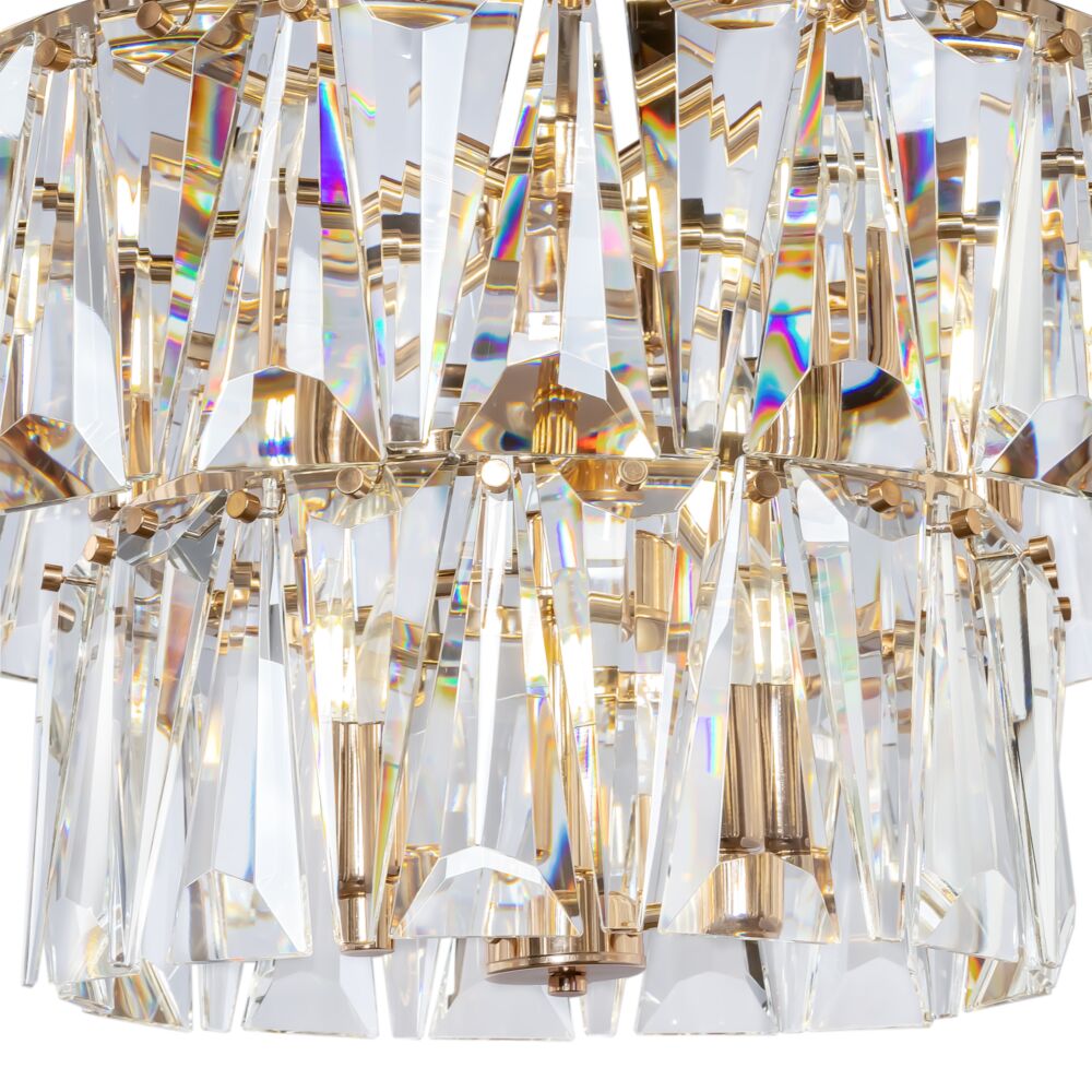 Puntes Suspension luminaire doré