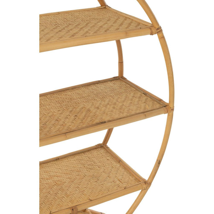 Étagère debout en rotin naturel | Designix -     - https://designix.fr