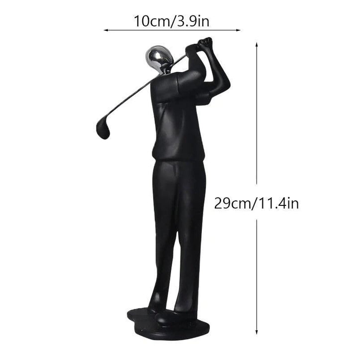 Statuette Athlète Résine Abstraite | Uni | Designix - Statuette Golf - https://designix.fr/