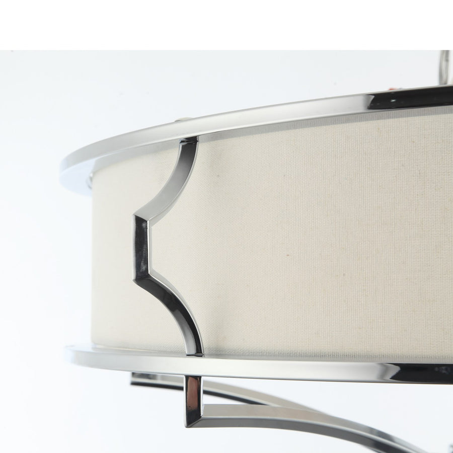 Plafonnier Stesso L, verre