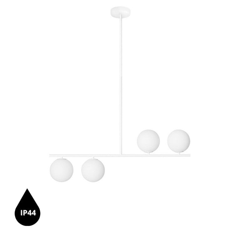 Suspension luminaire SUGURI A IP44 Blanc L