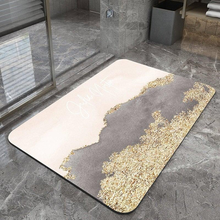 Tapis Absorbant Salle de Bain | Élégance | Designix - Tapis 04 40x60cm - https://designix.fr/