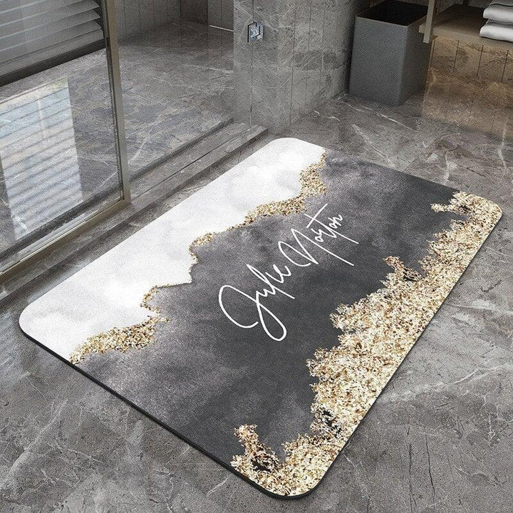 Tapis Absorbant Salle de Bain | Élégance | Designix - Tapis 02 40x60cm - https://designix.fr/