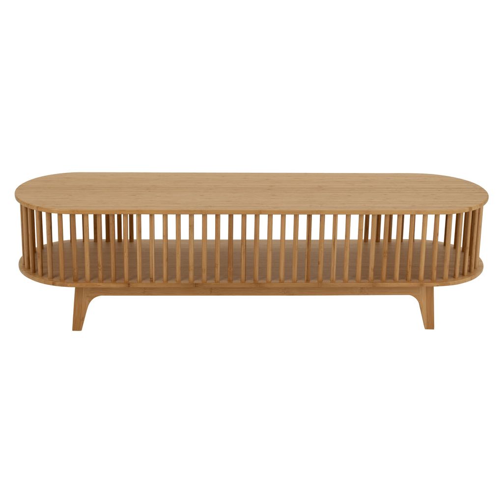 Support TV Bambou Naturel - Designix