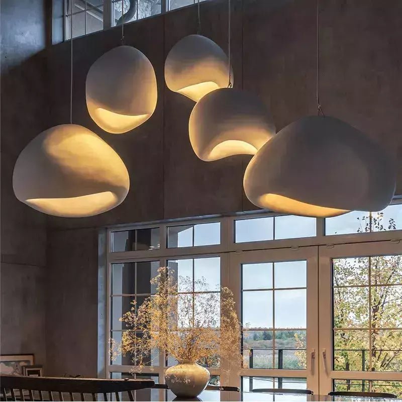 Suspension Danoise Luminaire | Cocoon - Designix Suspension luminaire Modèle 1 | Blanc Diamètre 30cm Blanc Froid (6000K)