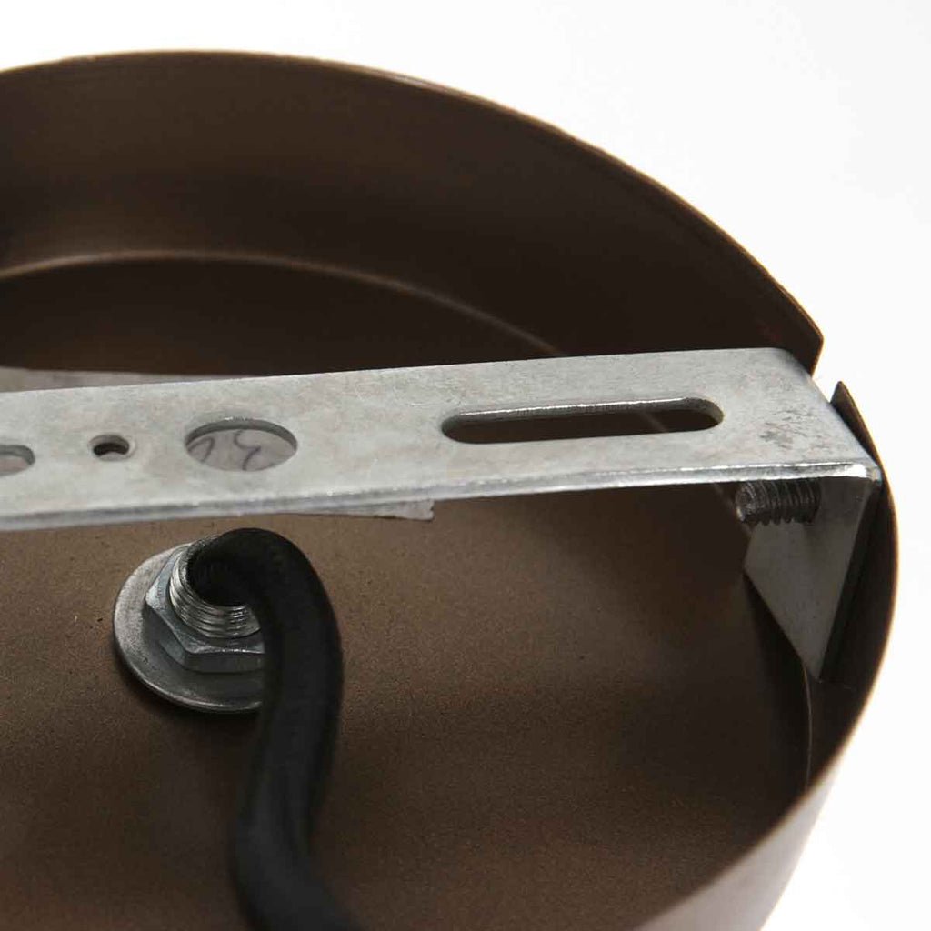 Suspension Élévatrice en Rotin Bronze | Tira - Designix Suspension Luminaire