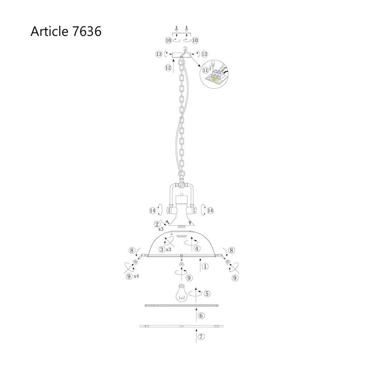 Suspension Indus Adjustable | Eliga - Designix Suspension Luminaire