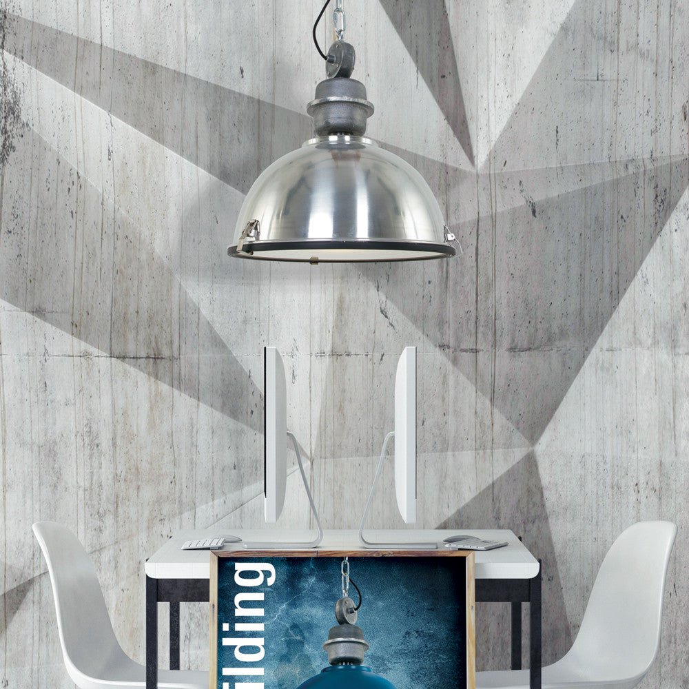 Suspension Industrielle Acier | Bikkel - Designix Suspension Luminaire
