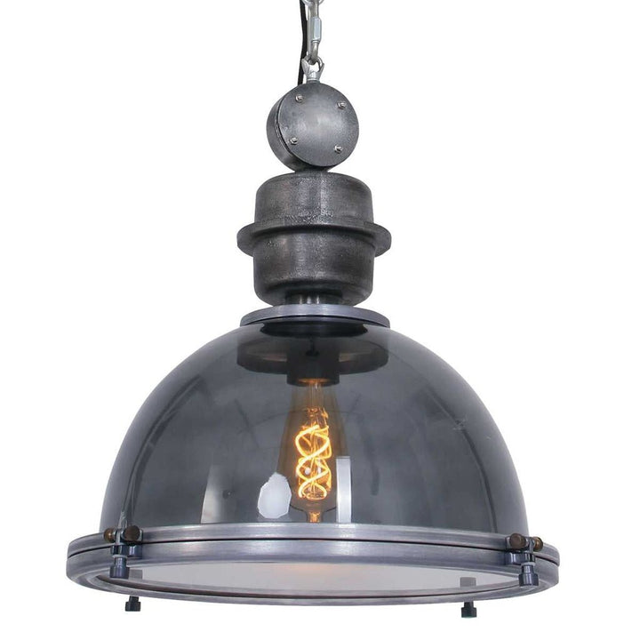 Suspension Industrielle En Verre | Raro - Designix Suspension Luminaire