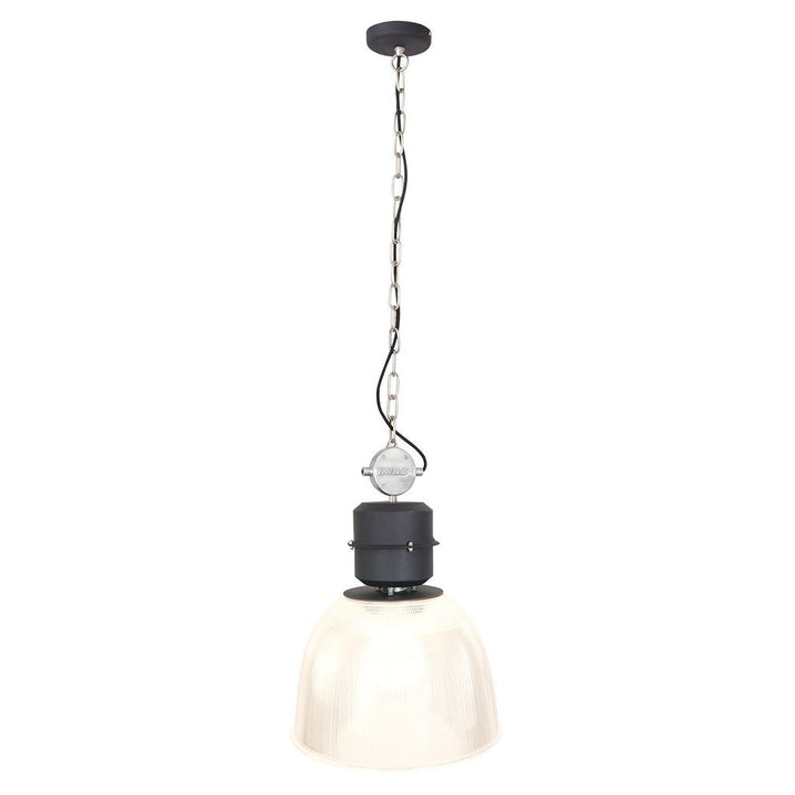 Suspension Industrielle Noir Transparent | Oaro - Designix Suspension Luminaire