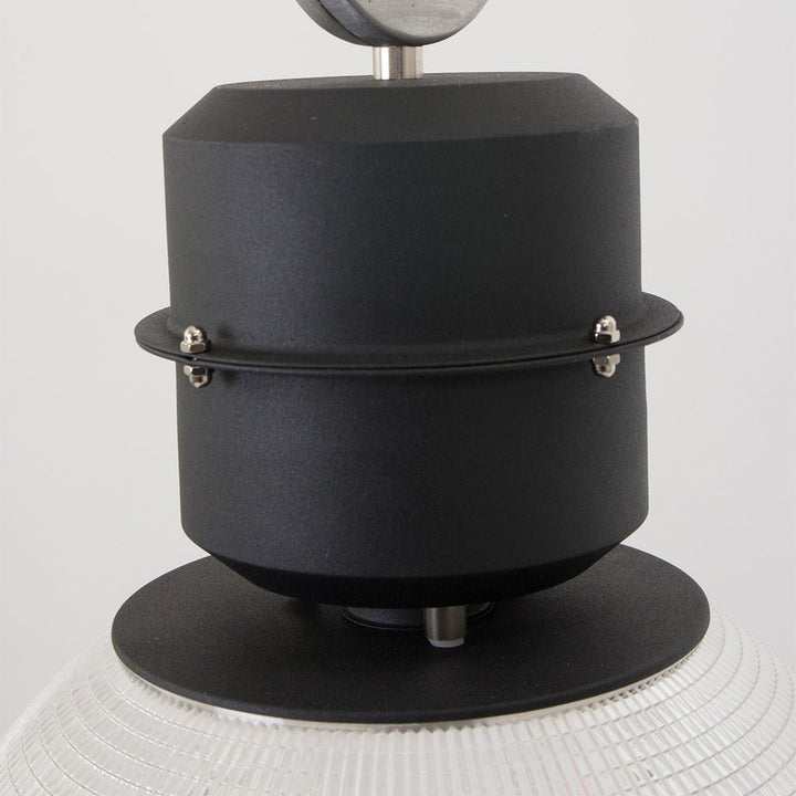 Suspension Industrielle Noir Transparent | Oaro - Designix Suspension Luminaire