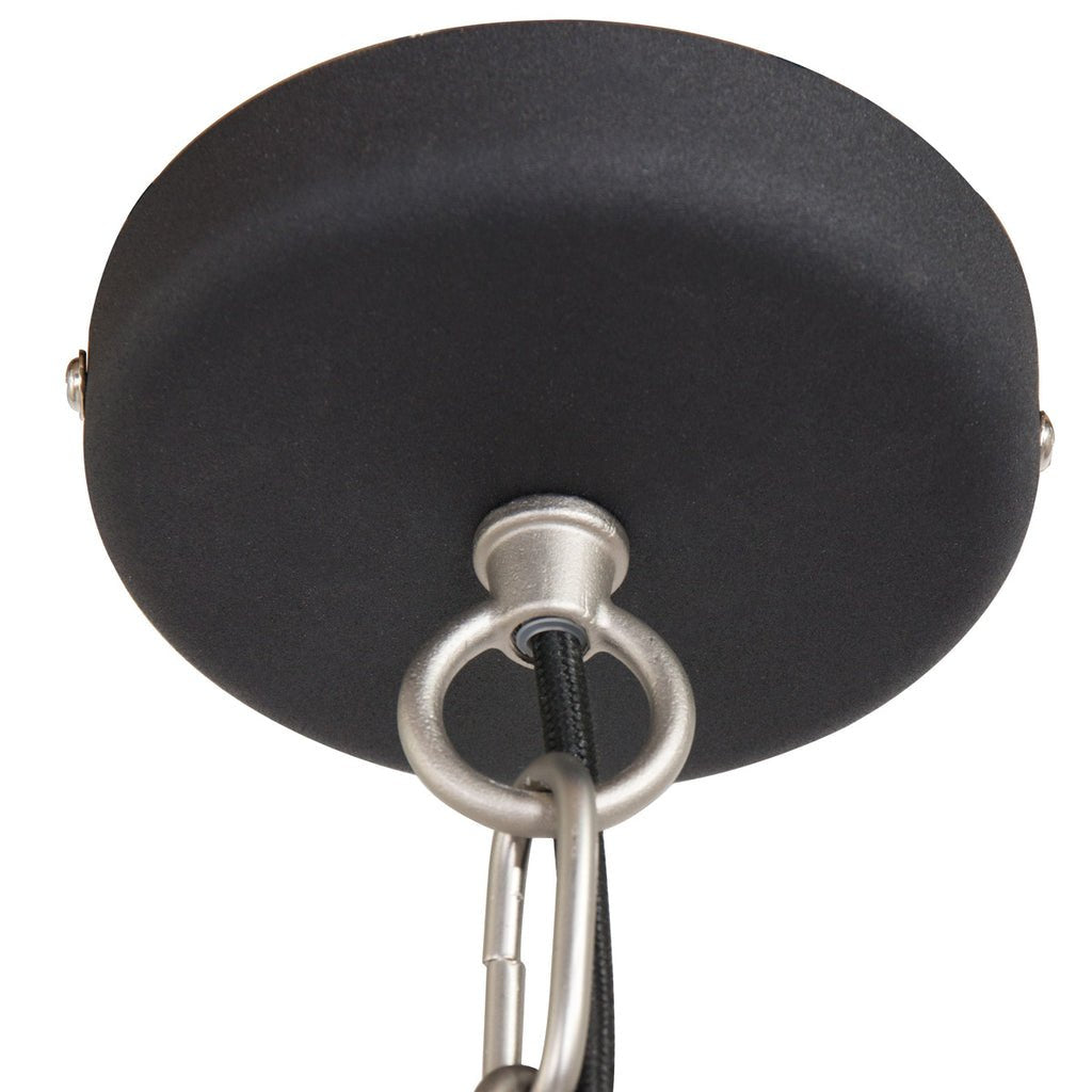 Suspension Industrielle Noir Transparent | Oaro - Designix Suspension Luminaire