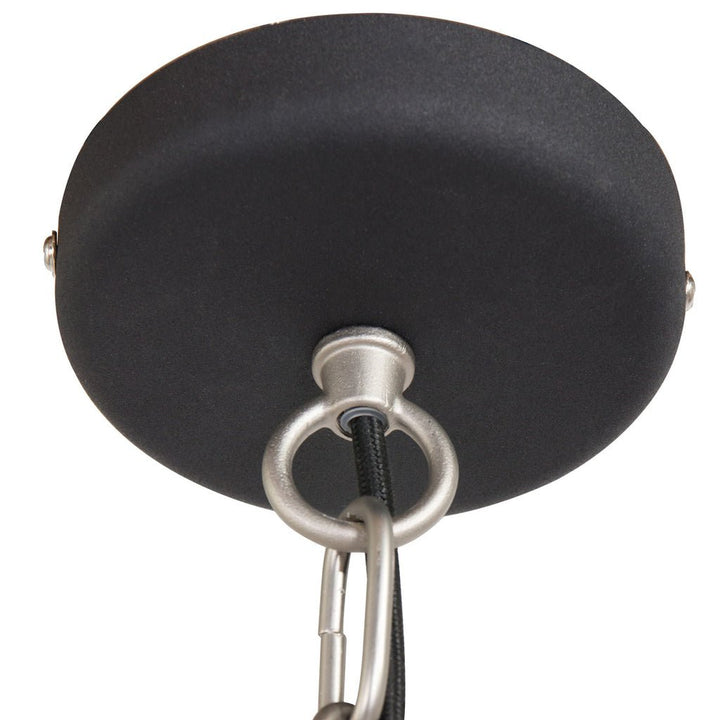 Suspension Industrielle Noir Transparent | Oaro - Designix Suspension Luminaire
