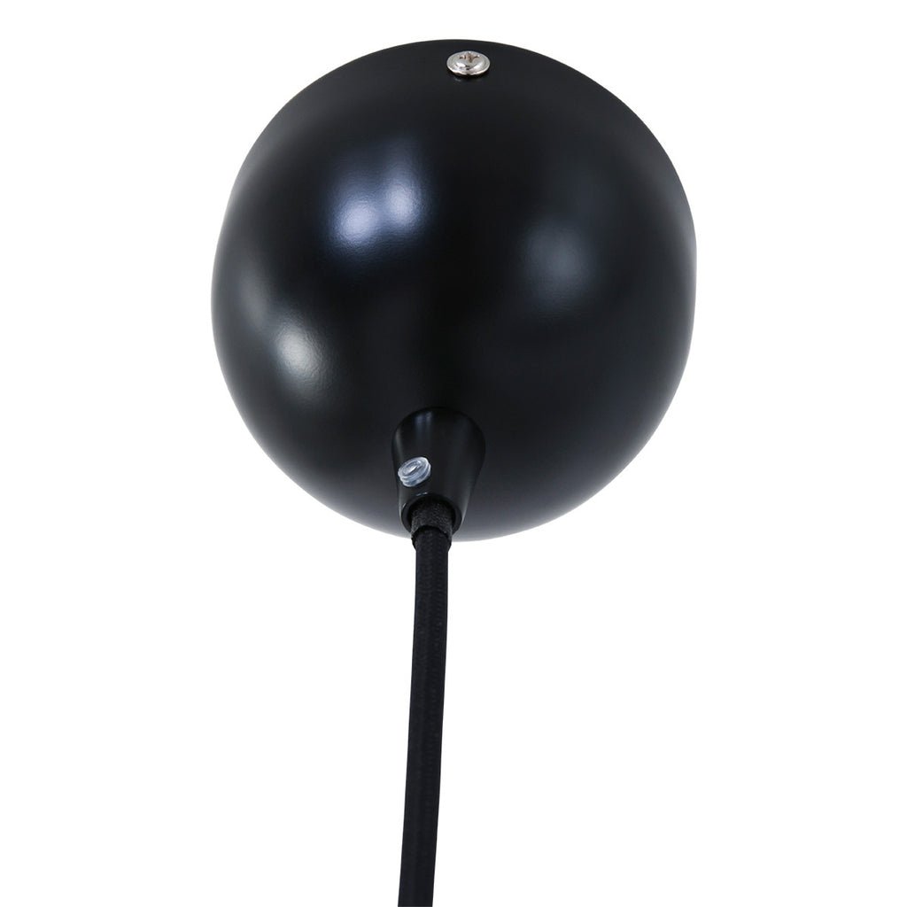 Suspension Industrielle Noir | Warbier - Designix Suspension Luminaire