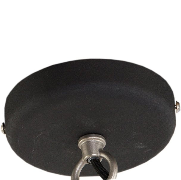 Suspension Industrielle Noir | Zappa - Designix Suspension Luminaire