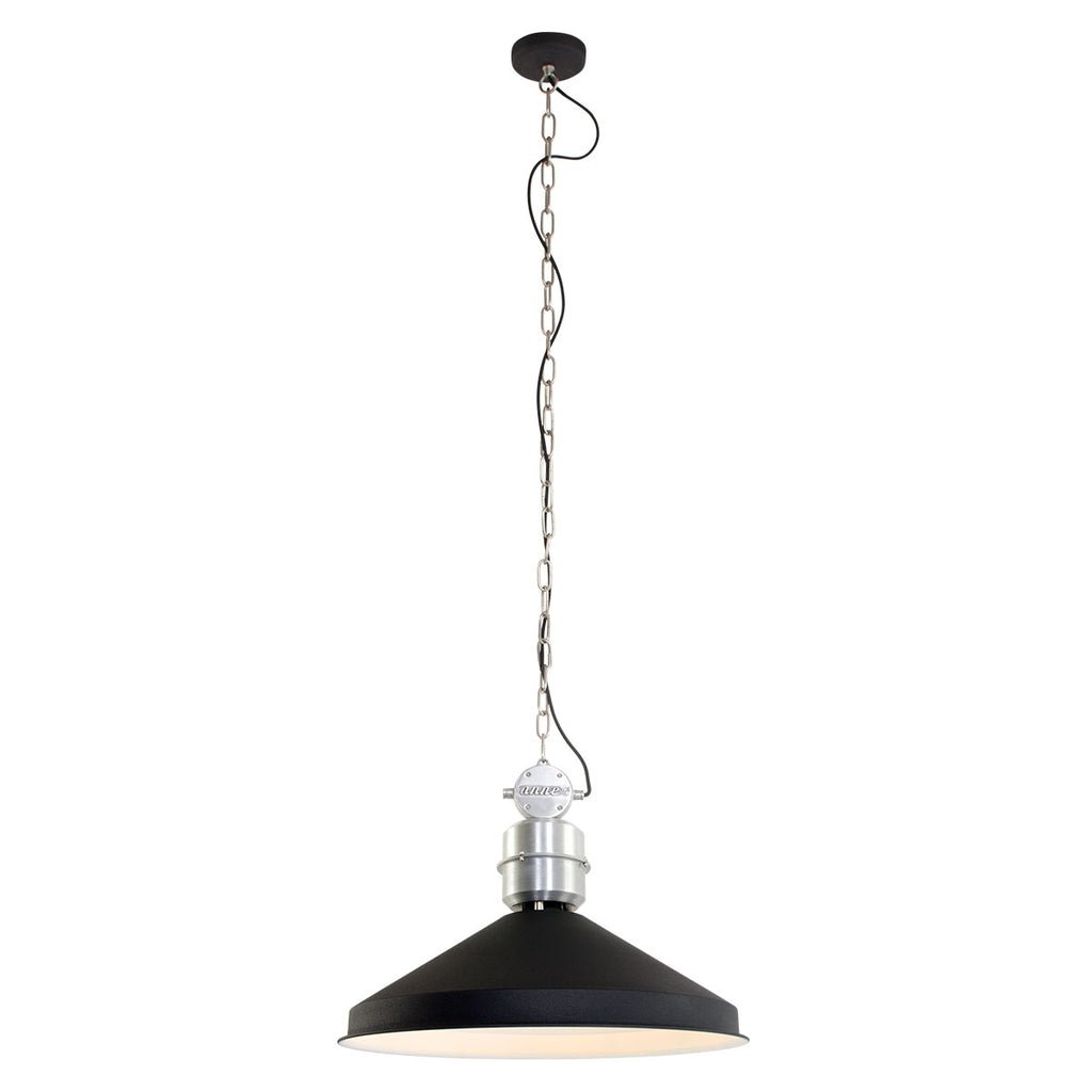 Suspension Industrielle Noir | Zappa - Designix Suspension Luminaire