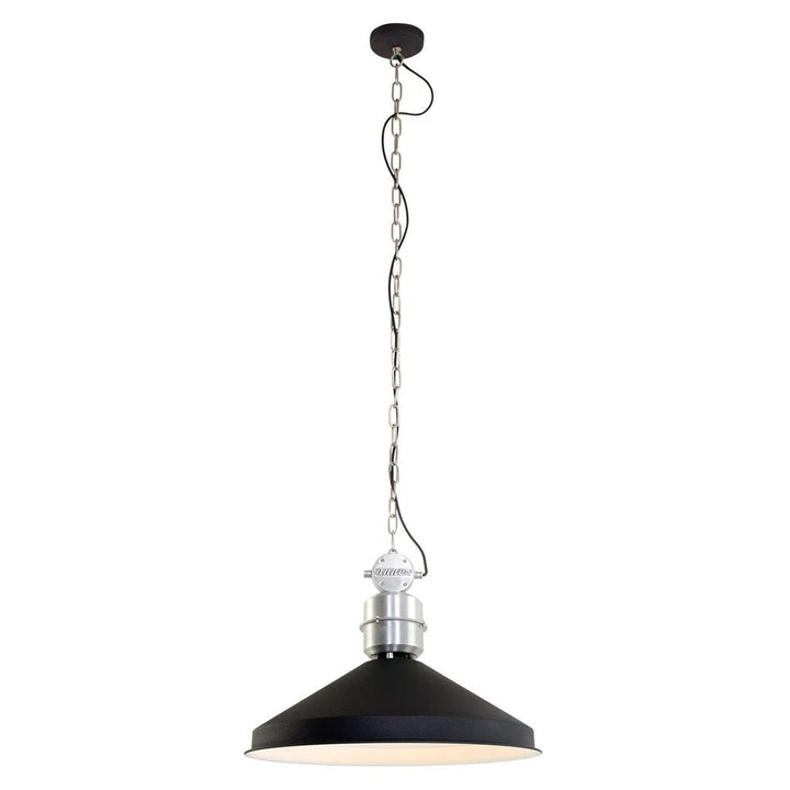 Suspension Industrielle Noir | Zappa - Designix Suspension Luminaire