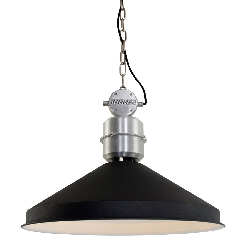 Suspension Industrielle Noir | Zappa - Designix Suspension Luminaire