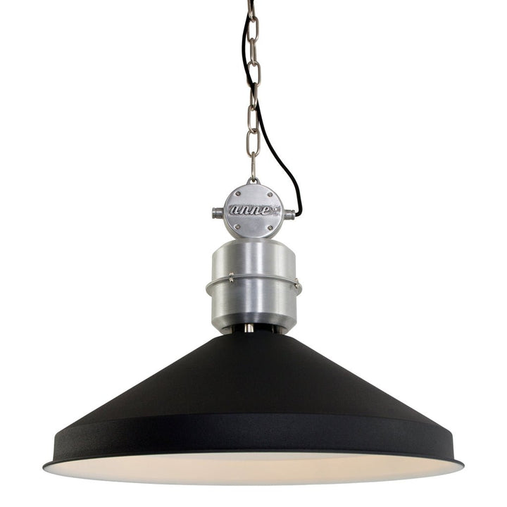 Suspension Industrielle Noir | Zappa - Designix Suspension Luminaire