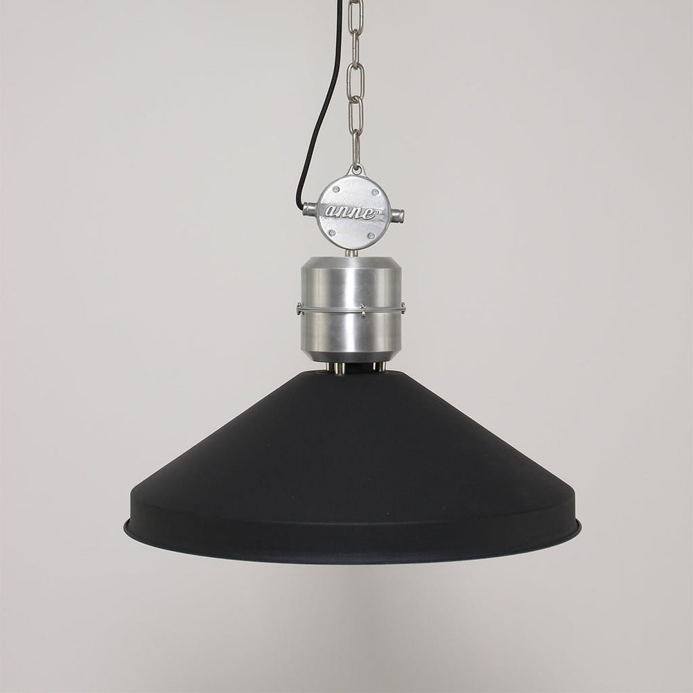 Suspension Industrielle Noir | Zappa - Designix Suspension Luminaire