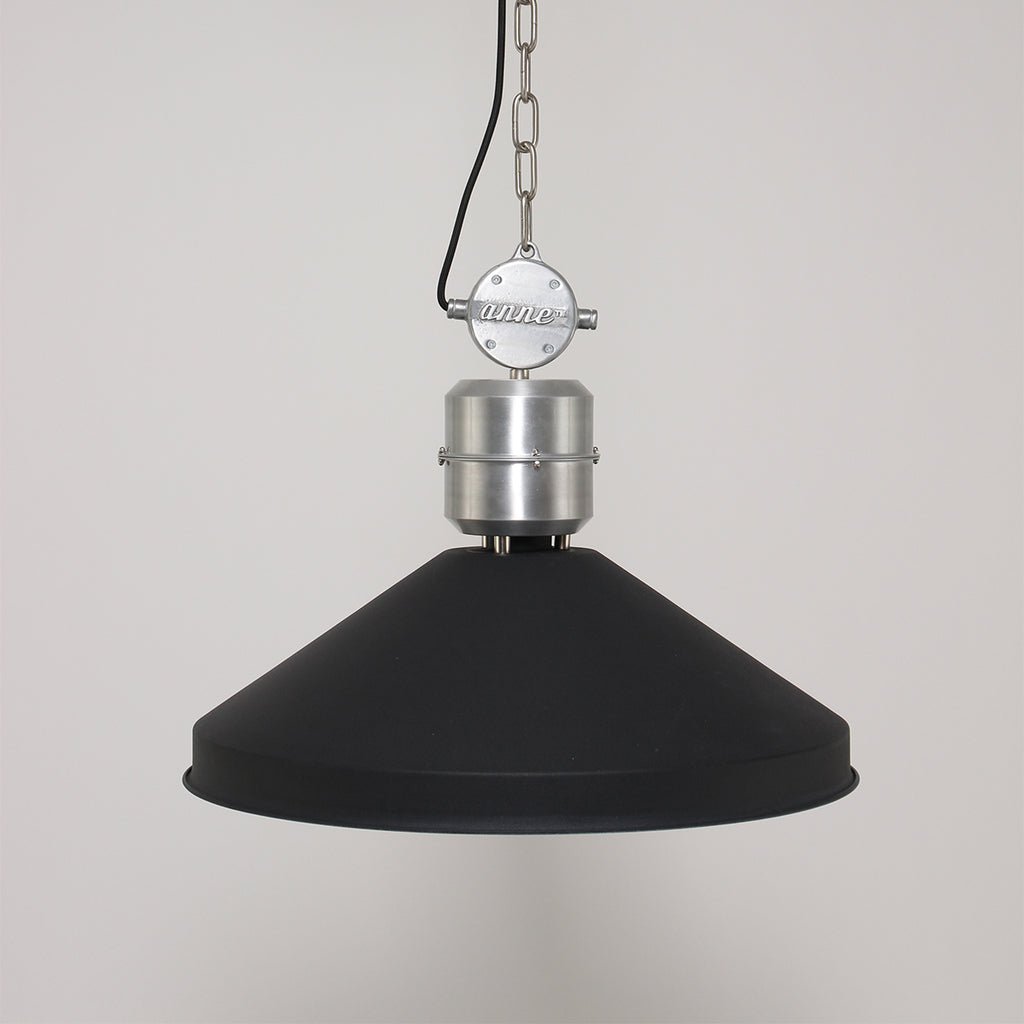 Suspension Industrielle Noir | Zappa - Designix Suspension Luminaire