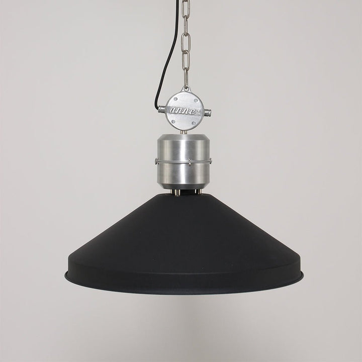 Suspension Industrielle Noir | Zappa - Designix Suspension Luminaire