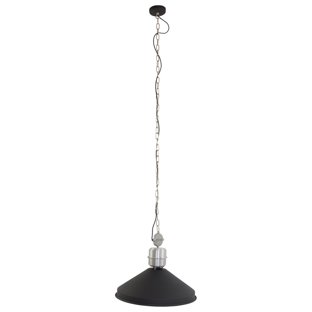 Suspension Industrielle Noir | Zappa - Designix Suspension Luminaire