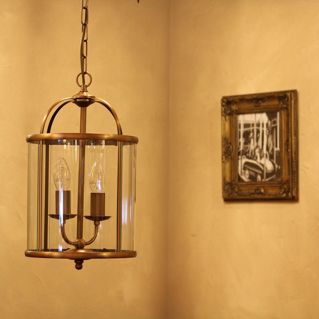 Suspension Laiton Pimpernel 2 Lumières | Waro - Designix Suspension Luminaire