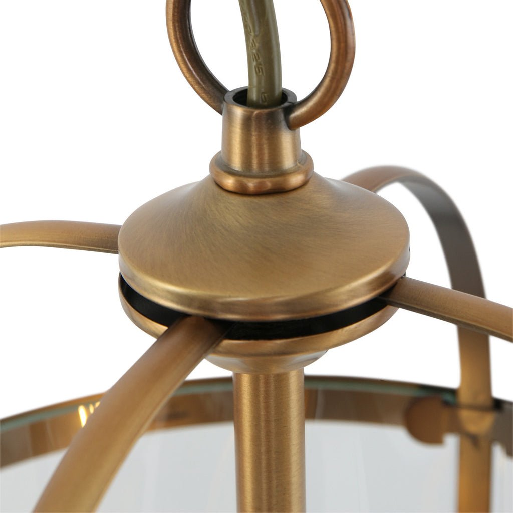 Suspension Laiton Pimpernel 2 Lumières | Waro - Designix Suspension Luminaire