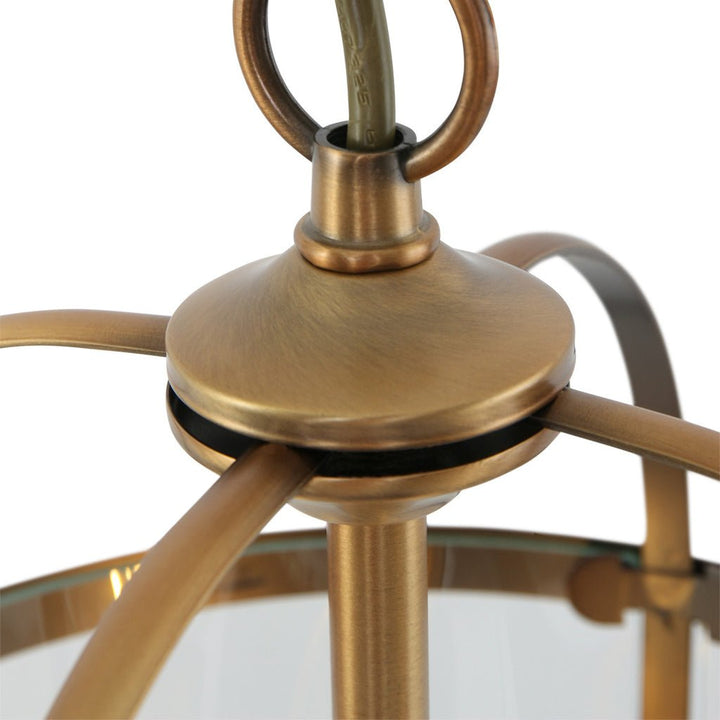 Suspension Laiton Pimpernel 2 Lumières | Waro - Designix Suspension Luminaire
