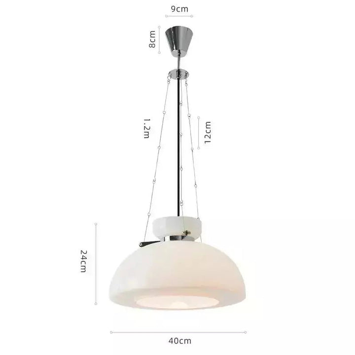 Suspension LED Design | Clarté Chic - Designix Suspension luminaire Blanc Blanc Froid (6000K)