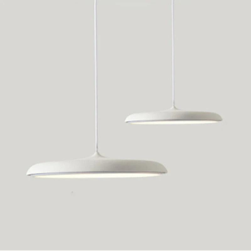 Suspension Luminaire Design OVNI | Zénith - Designix Suspension luminaire Blanc Diamètre 40cm 24W Blanc froid
