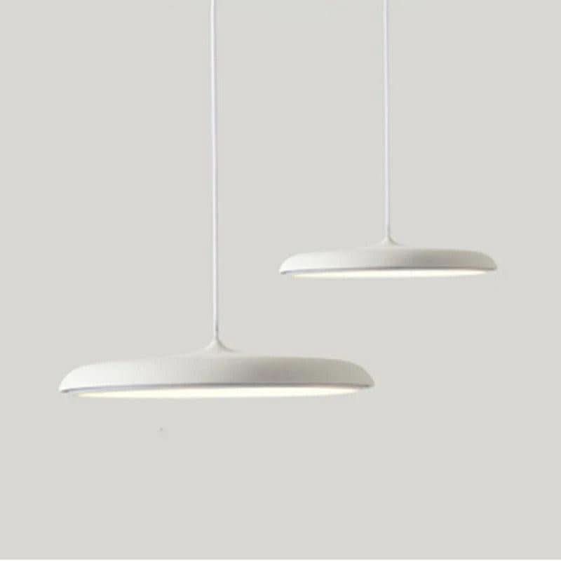 Suspension Luminaire Design OVNI | Zénith - Designix Suspension luminaire Blanc Diamètre 40cm 24W Blanc froid