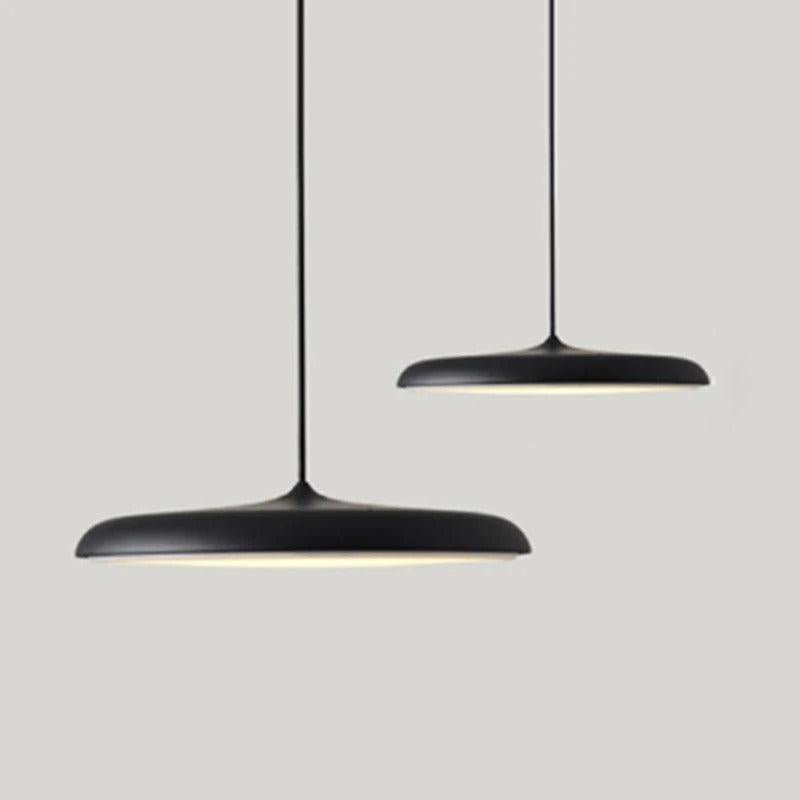 Suspension Luminaire Design OVNI | Zénith - Designix Suspension luminaire Noir Diamètre 40cm 24W Blanc froid