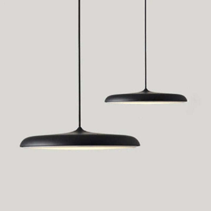 Suspension Luminaire Design OVNI | Zénith - Designix Suspension luminaire Noir Diamètre 40cm 24W Blanc froid