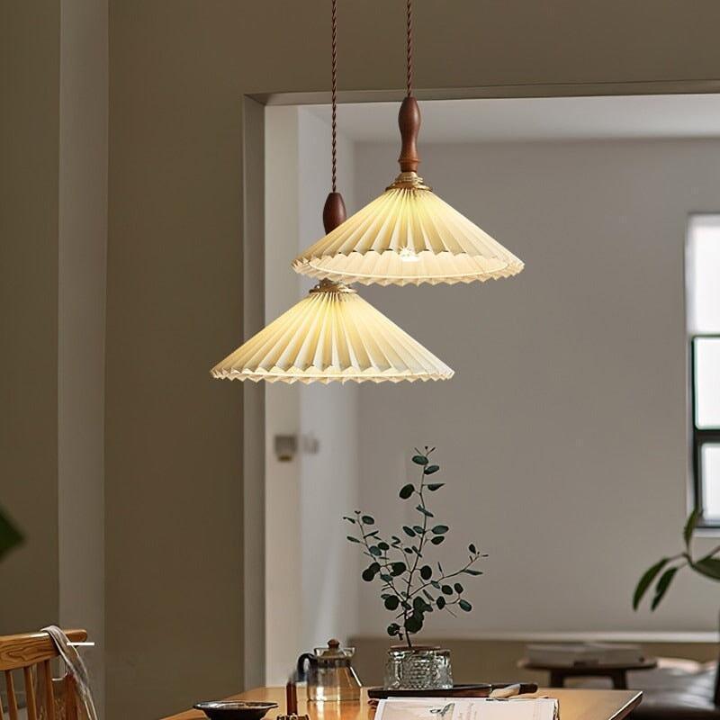 Suspension Luminaire Japonaise | Créa Lum - Designix Suspension luminaire 24cm x 15cm Blanc Chaud