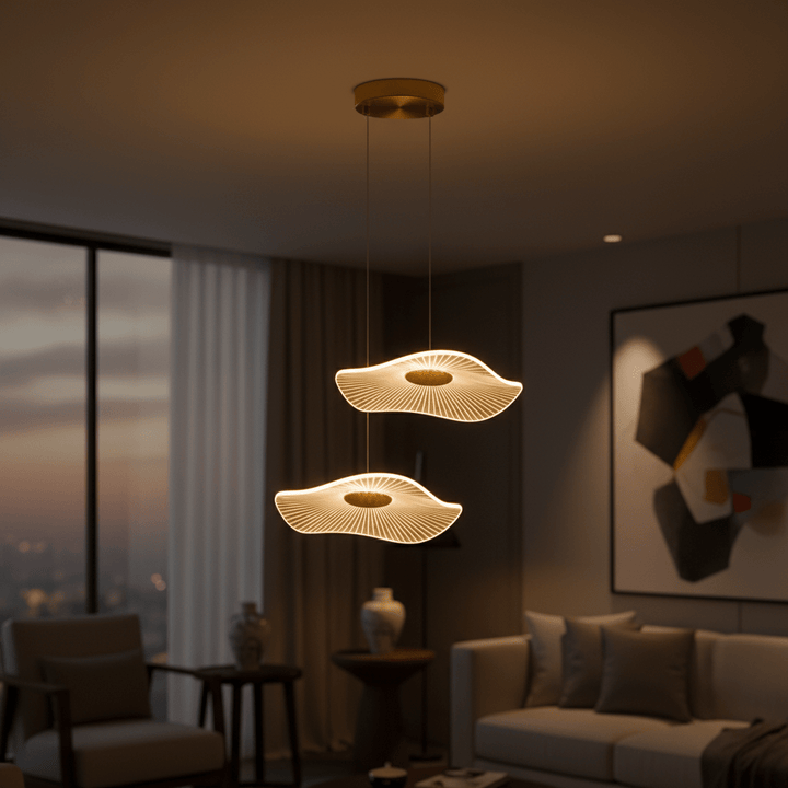 Suspension Luminaire | Lotus - Designix Suspension luminaire 1 tête Blanc Froid