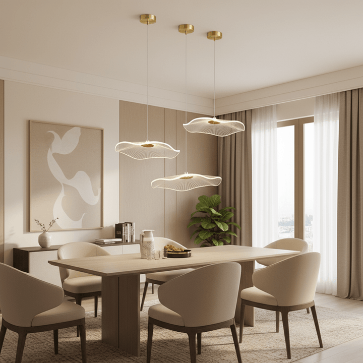 Suspension Luminaire | Lotus - Designix Suspension luminaire 1 tête Blanc Froid