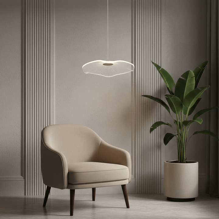 Suspension Luminaire | Lotus - Designix Suspension luminaire 1 tête Blanc Froid