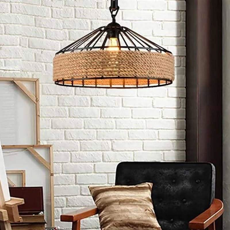 Suspension Luminaire Rotin | Zyla