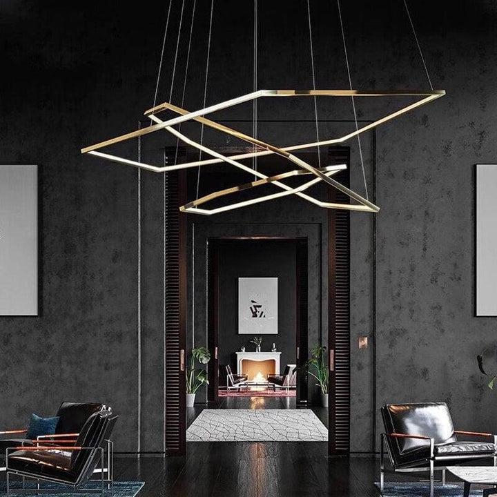 Suspension Luminaire Salle à Manger | Éclat d'Étoile - Designix Suspension luminaire Diamètre 40cm Blanc Chaude Variable