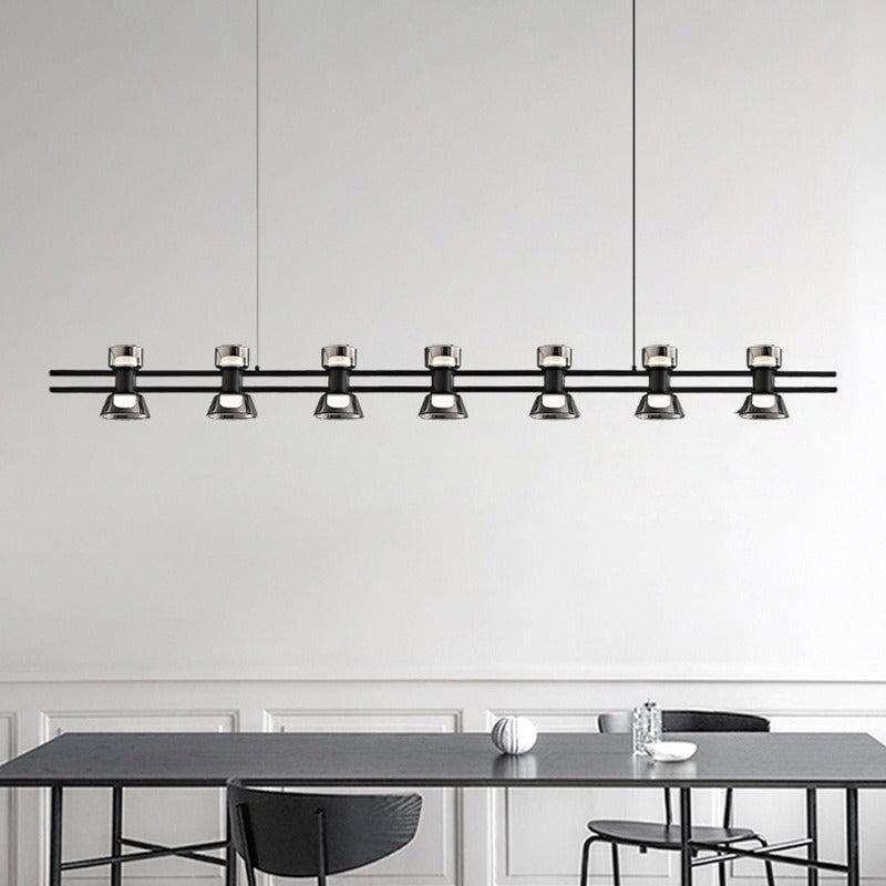 Suspension Luminaire Salle à Manger Tendance | Yano - Designix Suspension Luminaire Noir 140 cm