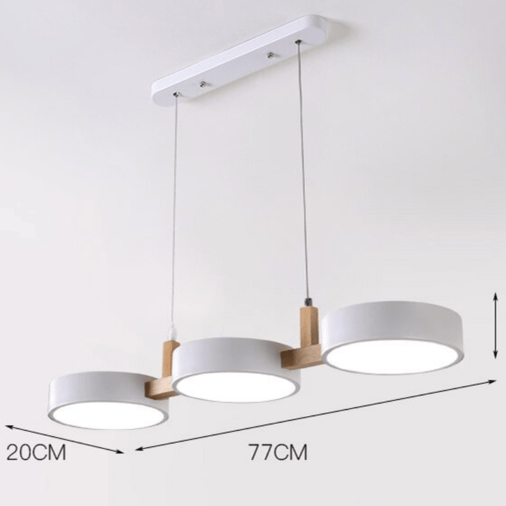 Suspension Luminaire Style Industriel | Xali - Designix Suspension Luminaire Blanc