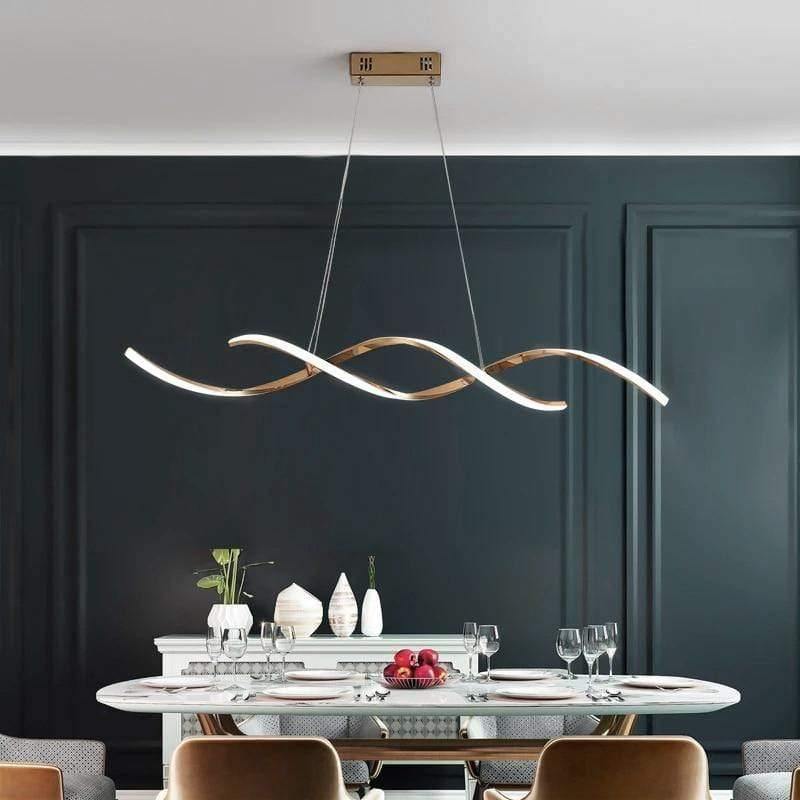 Suspension Luminaire Table à Manger | Wila - Designix Suspension Luminaire Or