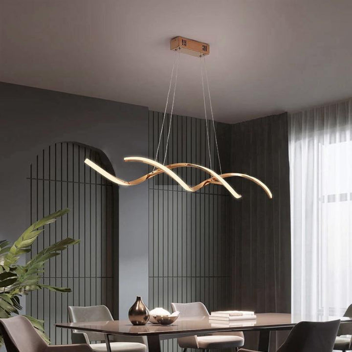 Suspension Luminaire Table à Manger | Wila - Designix Suspension Luminaire Or