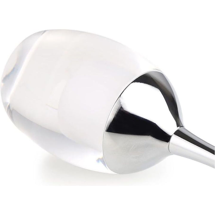 Suspension Luminaire Verre à Vin | Esprit Vinicole - Designix Suspension luminaire Argent 1 verre Blanc Froid (6000 - 6500K)