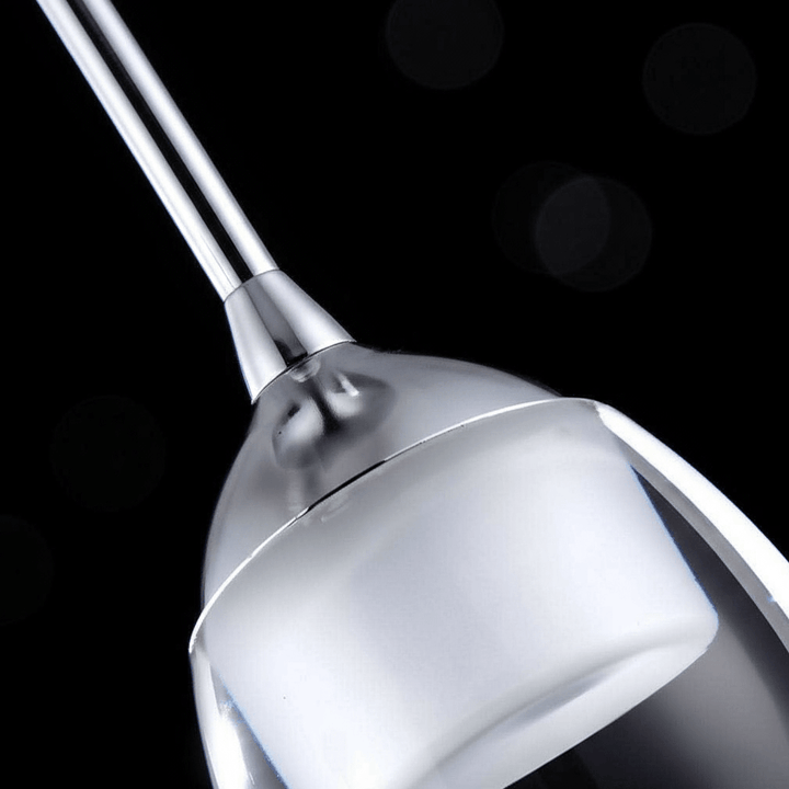 Suspension Luminaire Verre à Vin | Esprit Vinicole - Designix Suspension luminaire Argent 1 verre Blanc Froid (6000 - 6500K)