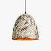 Suspension beige en métal | Sahel