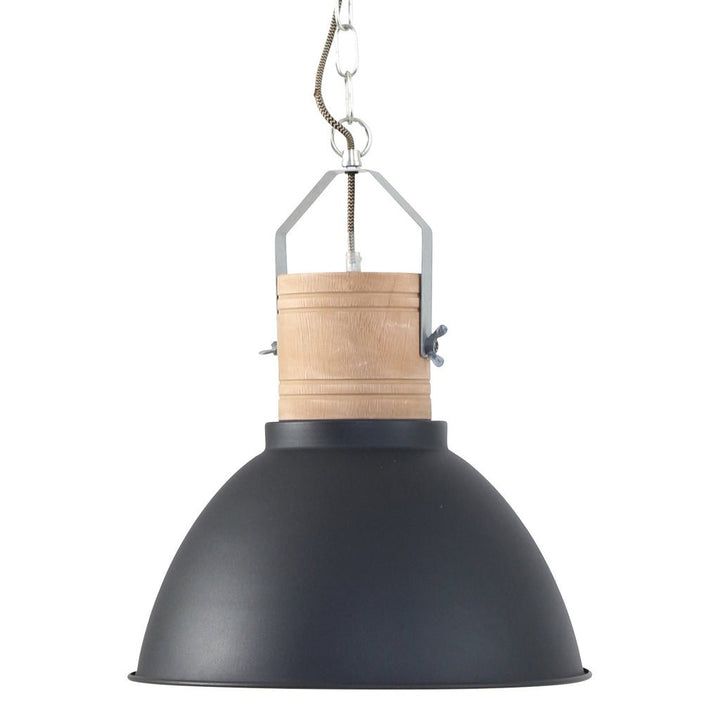 Suspension Noir Bois Scandinave | Cory - Designix Suspension Luminaire
