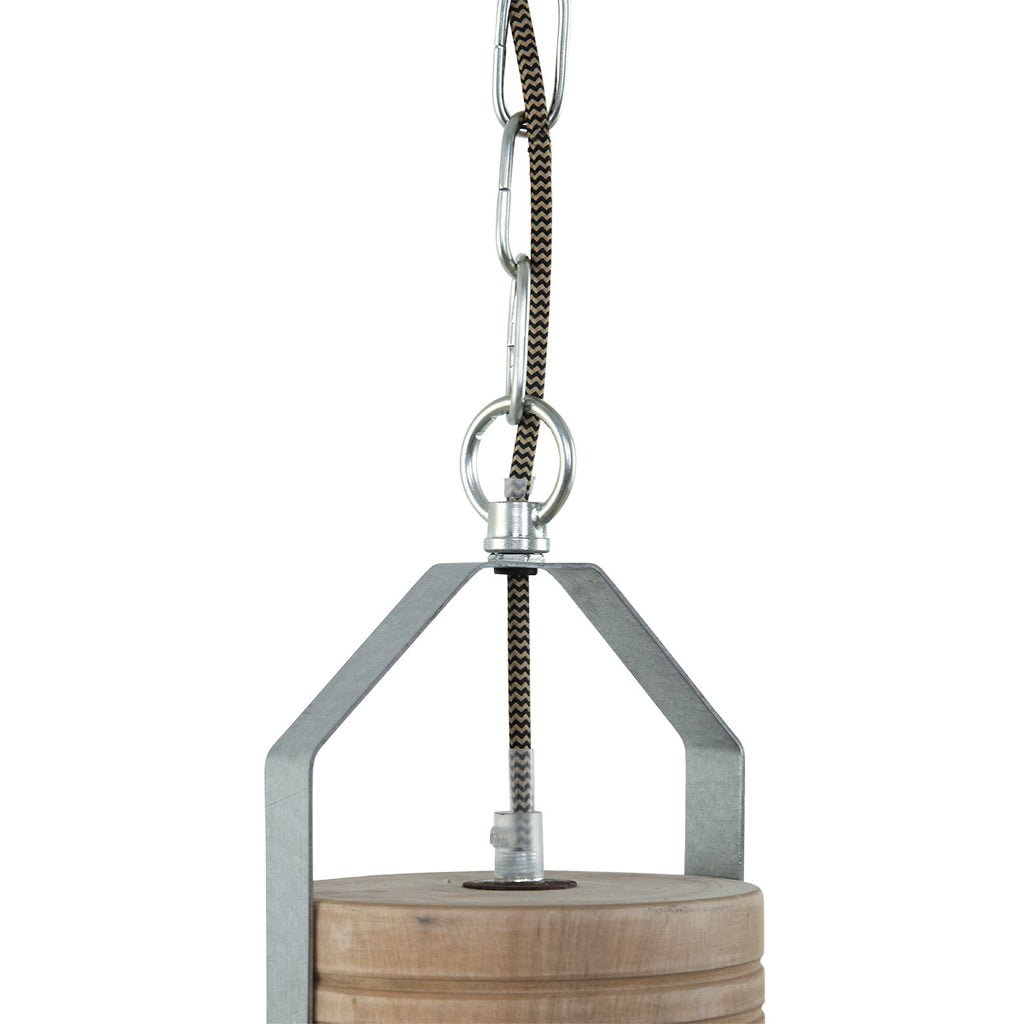 Suspension Noir Bois Scandinave | Cory - Designix Suspension Luminaire